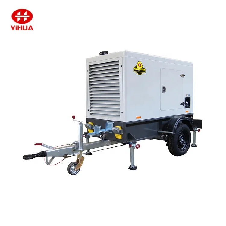 50kw Low Noise Trailer Gen Set Easy To Move - Image 3