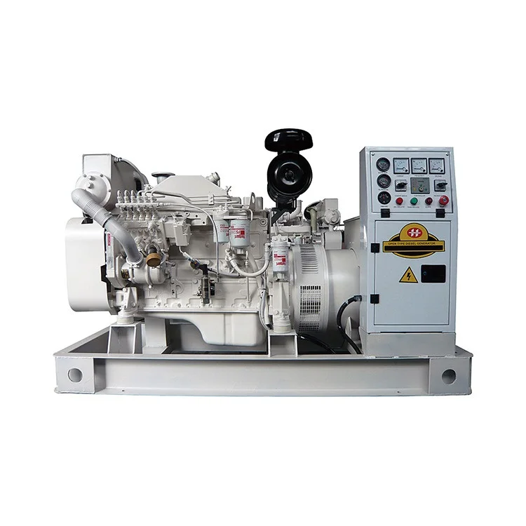 Us Brand 50kva/40kw Ccfj Open Type Marine Use Diesel Generator Set