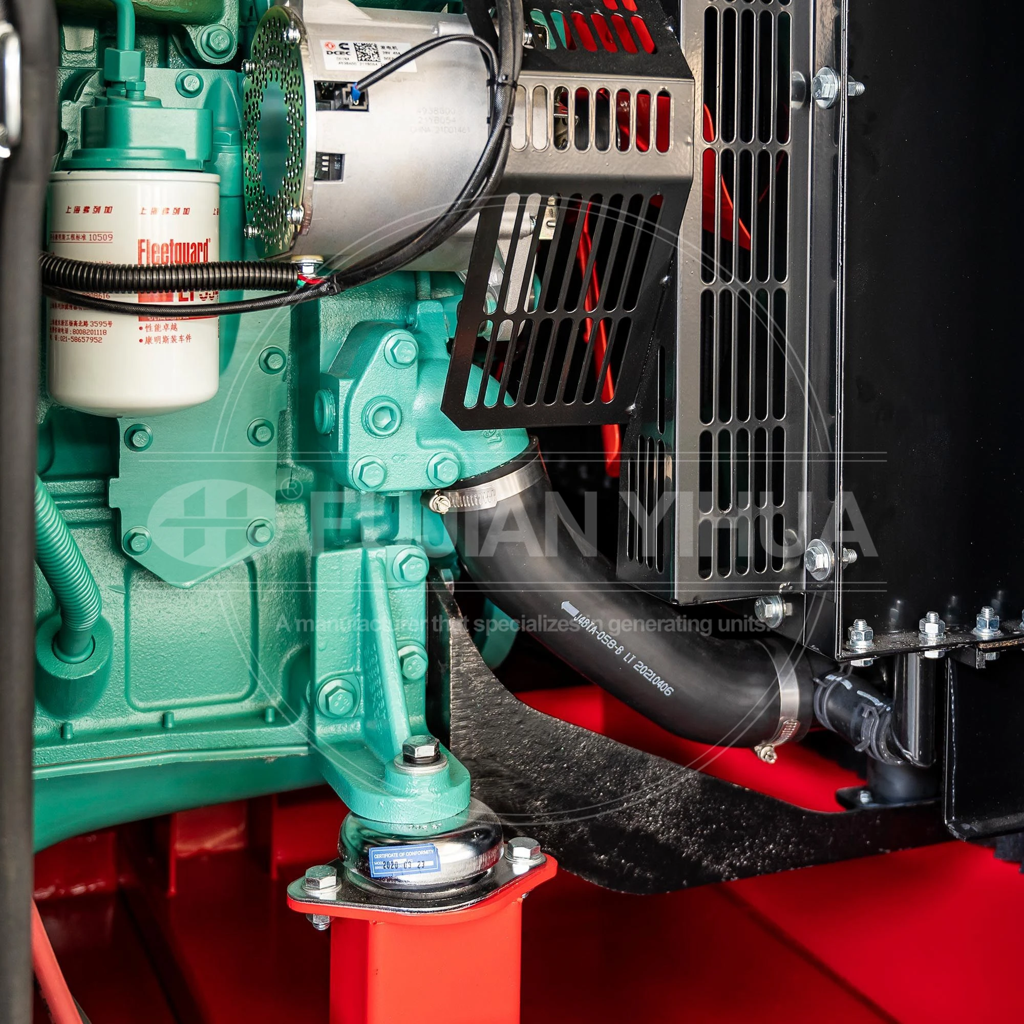 80kw 100kva 50hz 60hz Silent Type Diesel Generator Set Powered By Cum-mins - Image 3