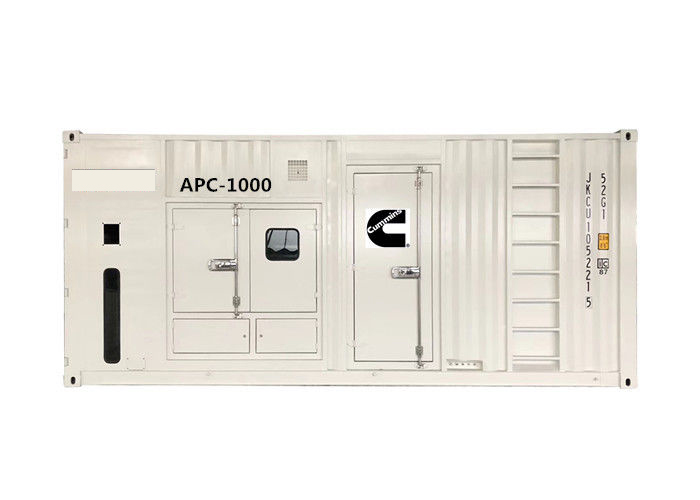 Cummins Engine 1000KVA Containerized Genset , Containerised Diesel Generator